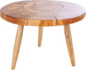 Masuta din lemn de tec MOSAIK 60cm