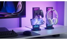 Stație LED RGBIC dimabilă de încărcare de masă Nanoleaf N7602K00-1LB 2700-6500K 5V negru
