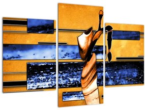 Tablou picturii abstracte (90x60 cm)