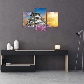 Tablou - Castelul Osaka (90x60 cm)