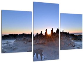 Tablou cu scenerie de nisip (90x60 cm)