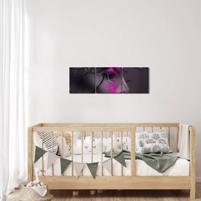Tablou femeii (cu ceas) (90x30 cm)
