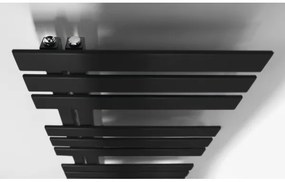 Sapho - Radiator de baie SILVANA, 561 W / 230 V, 50 x 123 cm, negru mat