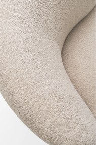 Fotoliu de relaxare Hygga - stofă boucle bej Catch Me 02