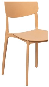 Scaun de grădină piersică din plastic Hébé – Bonami Essentials