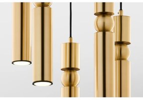 Lustră pe cablu Jupiter 2020 ALAS 5xGU10/10W/230V auriu