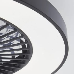 Ventilator LED RGBW dimabil de tavan Brilliant MAZZARO LED/24W/230V + telecomandă