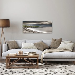 Tablou cu lac în amurg (120x50 cm)