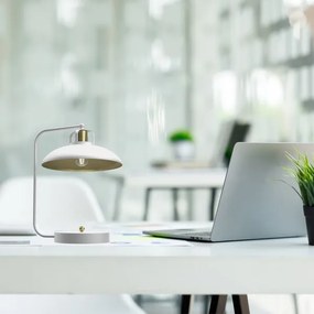 Lampă de masă FELIX 1xE27/60W/230V alb