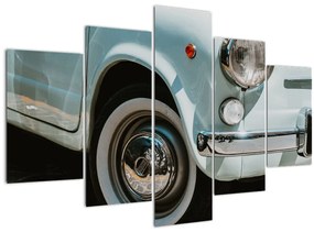 Tablou - mașina retro Fiat (150x105 cm)