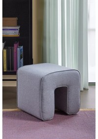 Taburet gri Sculpture – Hübsch