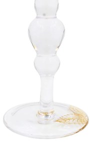 Pahar apă, Pip Studio, Golden Flower, 360ml, colecția Royal White