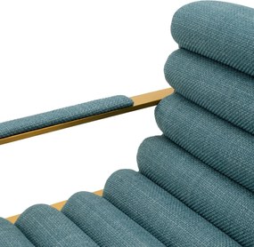 Scaun de bar elegant design LUX Olsen, scalea blue