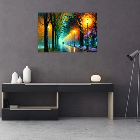 Tablou - Plimbare de noapte (90x60 cm)