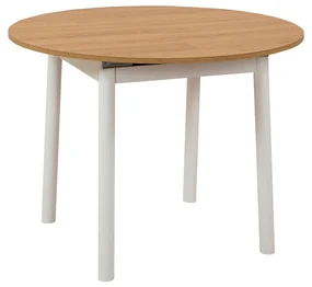Masă de sufragerie Oliver Oak White