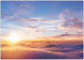 Tablou - Apus de soare deasupra norilor (70x50 cm)