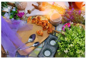 Tablou - picnic de vară (90x60 cm)