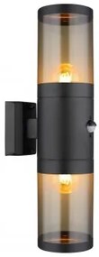 Aplica exterior cu senzor 2 becuri E27 Xeloo 32014-2BSS Globo