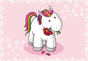 Fototapet - Unicorn (254x184 cm)