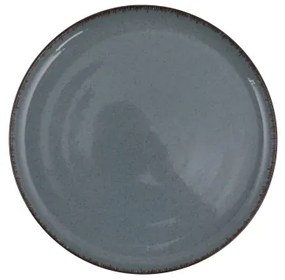 Set de masă 24 piese, porțelan, albastru