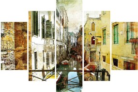Tablou - Strada din Veneția (150x105 cm)