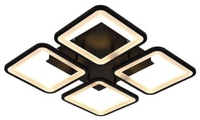 Lustră LED dimabilă aplicată LED/85W/230V 3000-6500K + telecomandă