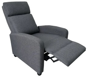 Fotoliu relax FRESO (Gri). 1091619