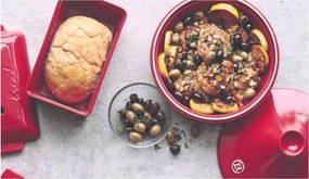 Oală cu capac din ceramică 3,9 l Flame – Emile Henry