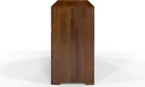Comodă lemn masiv TerraCraft Pin 3 sertare, 120 × 45 × 81 cm
