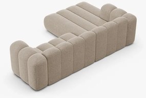 Coltar Lupine 4 locuri chenille Eden L260 cm