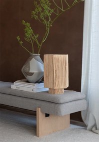 Veioza/Lampa Eco din Rafie, Panama octogon L, natur