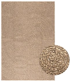 vidaXL Covor ZIZUR aspect iută 120x170 cm, pentru interior și exterior