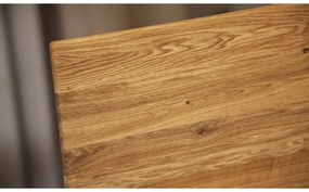 Pat dublu din lemn de stejar 160x200 cm Greg 1 - The Beds