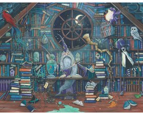 PUZZLE BIROUL CU CARTI, 2000 PIESE - RAVENSBURGER (RVSPA17112)