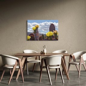 Tablou cu floarea de cactus Opunție (90x60 cm)