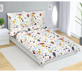 Bellatex Lenjerie de pat din flanel Mozaika, 140 x 220 cm, 70 x 90 cm