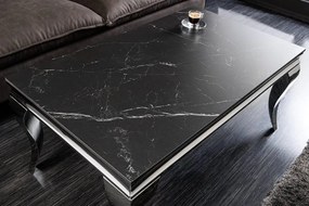 Masuta MODERN BAROCK 100cm crom/ negru A-44368 VC