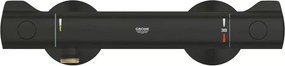 Baterie dus termostatata negru mat Grohe Grohtherm 800