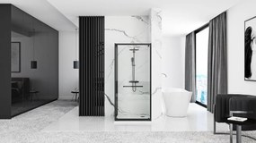 Cabina de dus Rea Space In Black 80x100