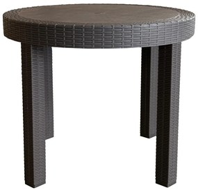 Masă de grădină Zanjar (maro) (pentru 4 persoane). 1116567