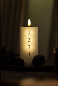 Lumânare LED cu baterii (înălțime 15 cm) Sille Advent – Sirius