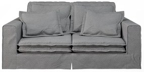 Canapea gri 196 cm Nora – Ropez