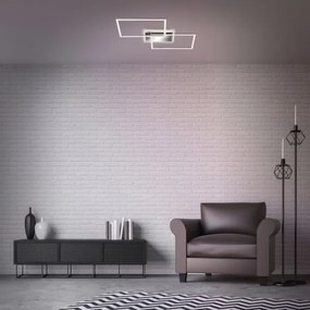 Lustră LED dimabilă aplicată FRAME 2xLED/20W/230V 2700-6500K Brilo + telecomandă