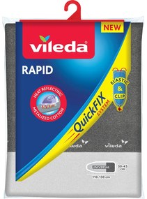 Husă din bumbac pentru masa de călcat Vileda Rapid, gri