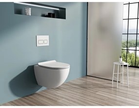 Ravak X01860 - Vas WC suspendat VITA fără margine, din ceramică, alb