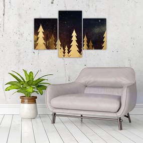 Tablou - Noapte de aur (90x60 cm)