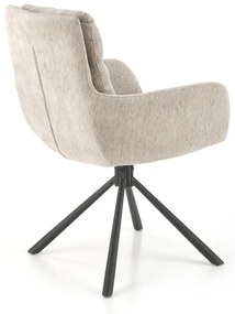 Scaun rotativ K495 stofa bej