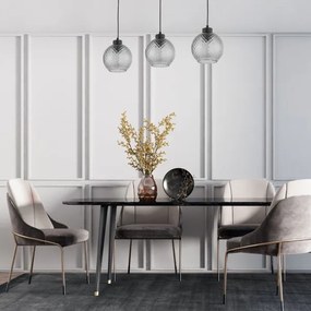 Lustră pe cablu DEVON 3xE27/15W/230V