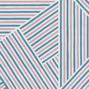 Fototapet, Different Directions, Pink &amp; Blue, Rebel Walls