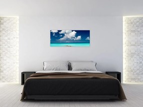 Tablou - Plaja tropică (120x50 cm)